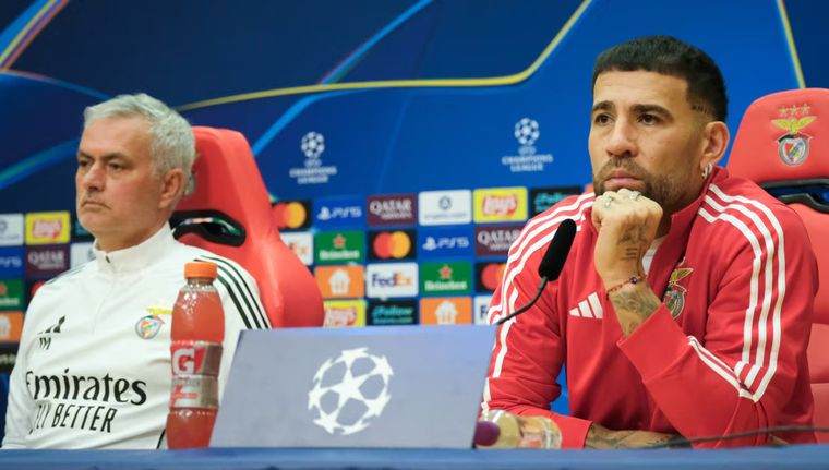 Mourinho re refirió al posible arribo de Otamendi a River.