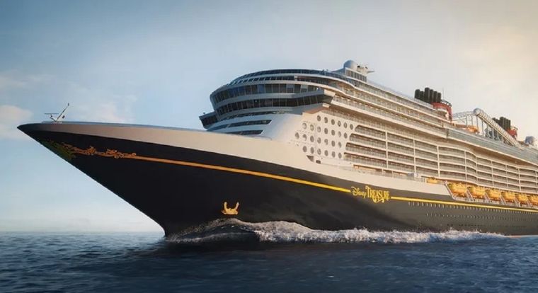 El nuevo crucero Disney recorrerá el Caribe Foto: Disney Treasure