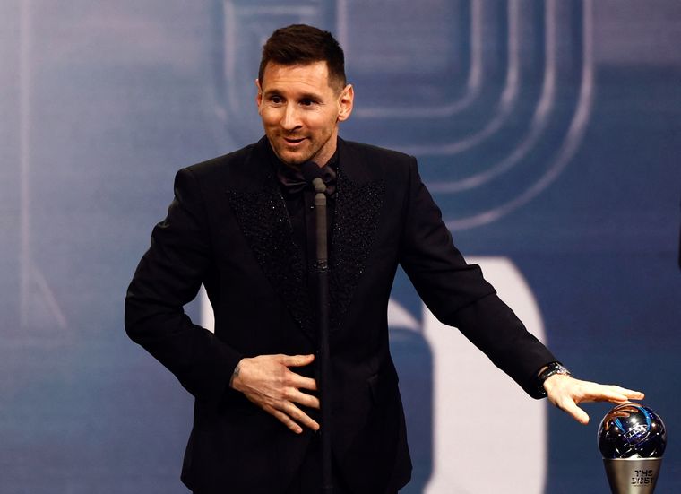 Messi ganó su tercer The Best, pero no viajó a recibirlo. Foto: Noticias Argentinas archivo