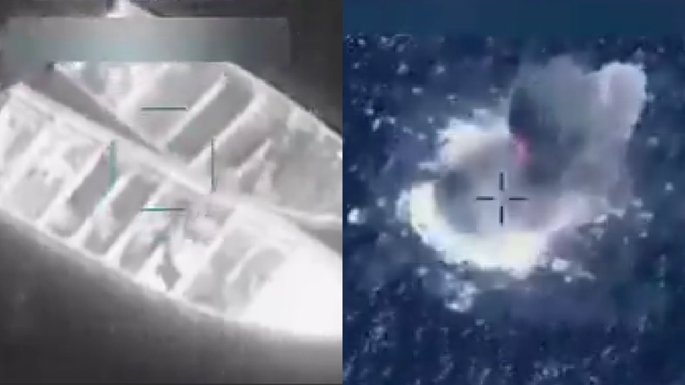 El Pentágono reveló que las naves atacadas eran operadas por “organizaciones terroristas designadas.