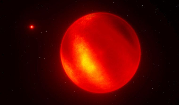 Impresión artística de la enana marrón más cercana a la Tierra. Foto: EFE