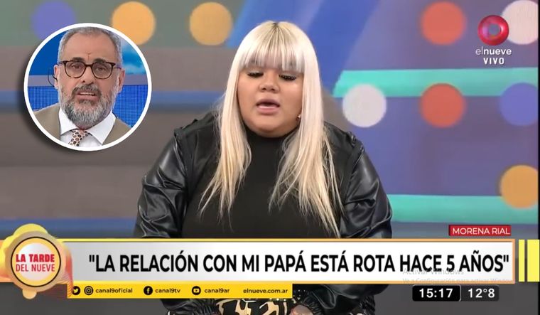 Morena Rial lanzó fuertes declaraciones en contra de su padre
