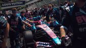 Alpine busca reaccionar en Barcelona con un nuevo chasis para el auto de Gasly.