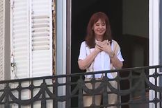 Cristina Kirchner saludó a la militancia por el Día de la Mujer.