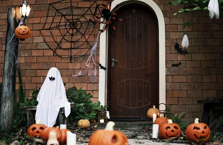 Decoración terrorífica y creativa que está en tendencia para Halloween 2023. Foto: Foto: Freepik