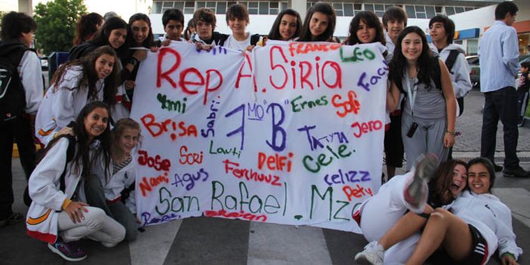 Algunas de las alumnas Foto: Maggie Ojcius/ Mediamza.com