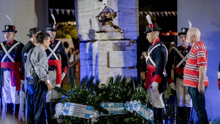 La emotiva vigilia de Posadas contó con la presencia de distintos gobernadores del Litoral.