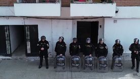 El edificio fue recuperado gracias a la Policía de la Ciudad.