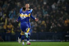 Lema celebra su tanto. Foto: FotoBaires Lema celebra su tanto. Foto: FotoBaires