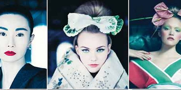 Algunas de las modelos que formaron parte del calendario Foto: web