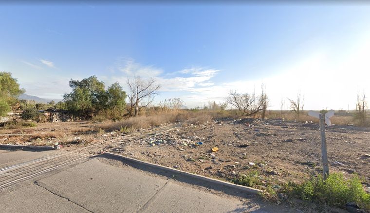 Captura Las vías de la calle Bailén, por donde la acusada quiso escabullirse.