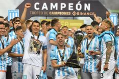 Racing crece en la tabla de títulos. Foto: Télam