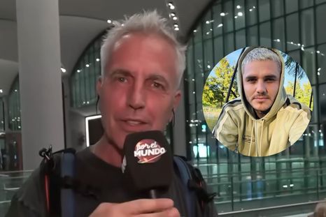 El exmarido de Wanda invitado de lujo en Por el Mundo. Fotos: captura de video/ Telefe/ Instagram: @mauroicardi. El exmarido de Wanda invitado de lujo en Por el Mundo. Fotos: captura de video/ Telefe/ Instagram: @mauroicardi.