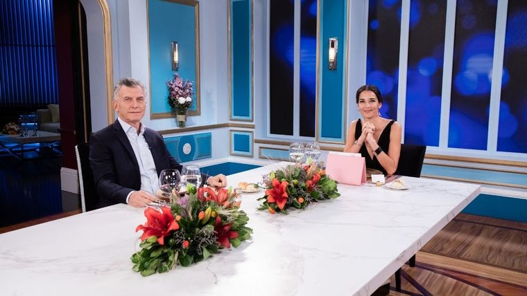 Mauricio Macri y Juana Viale