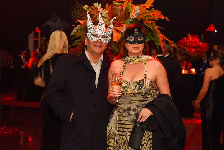 Giba Pereira y Solange Meggiato. Giba Pereira y Solange Meggiato.