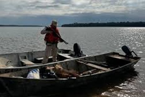El descubrimiento se produjo en la costa del río Uruguay. Foto: X