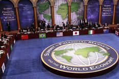 La primera cumbre de líderes del G20 que se organizó en Washington, Estados Unidos, en noviembre de 2008. Foto: Prensa G20