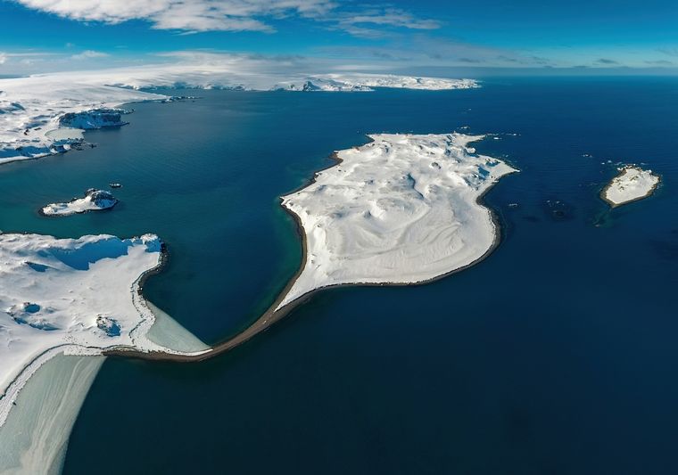 El descubrimiento ocurrió en la Fosa de las Orcadas del Sur. Foto: Shutterstock