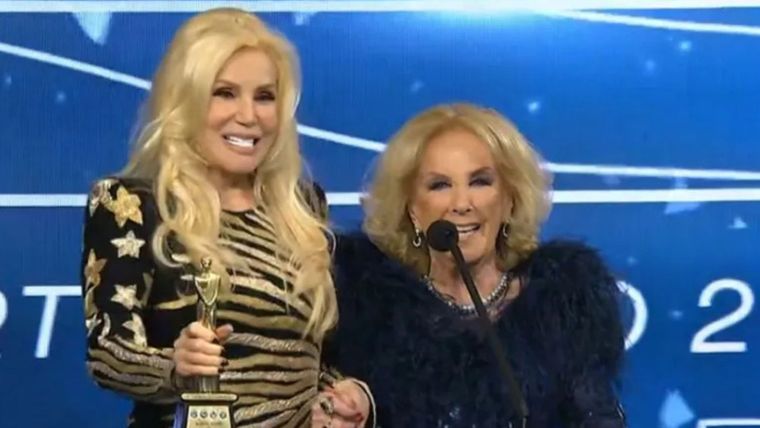 Las conductoras tienen una hermosa amistad. Foto: captura de video/ Telefe. 