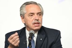 Nueva respuesta de Alberto Fernández a Javier Milei Foto: NA