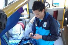 La chica del colectivo: la jugadora de la selección de básquet cuya foto se viralizó