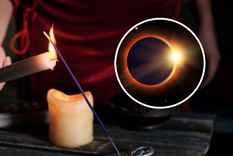 Cuáles son los rituales a realizar durante el eclipse solar (Shutterstock).