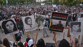 La marcha comenzó en Garibaldi y San Martín. La marcha comenzó en Garibaldi y San Martín.
