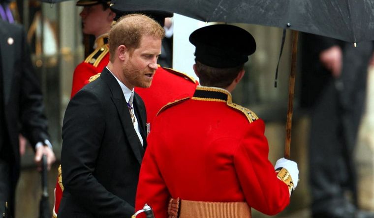 Príncipe Enrique Harry El príncipe Enrique, durante la ceremonia. Foto: Efe.
