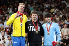 El argentino sumó su segunda medalla. Foto: @enardinfo