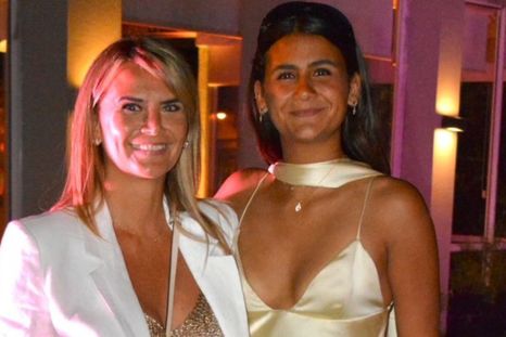 Amalia Granata junto a Uma Fabbiani, su hija. Amalia Granata junto a Uma Fabbiani, su hija.