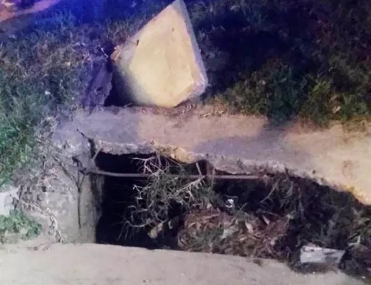 El lugar donde ocurrió el accidente Foto: Diario El Norte