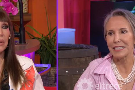 Florinda Meza fue entrevistada por Moria Casán este martes. Florinda Meza fue entrevistada por Moria Casán este martes.