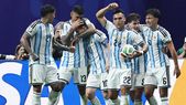 La Selecciógipton celebró el agónico triunfo ante E.&nbsp;
