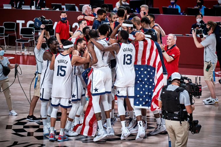EEUU ganó su 16ª medalla dorada Foto: USA Basketball