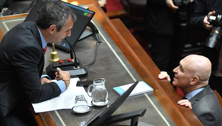 Un juez federal le solicitó autorización al presidente de la Cámara de Diputados, Martín Menem, para registrar y secuestrar bienes de Espert. Foto: NA