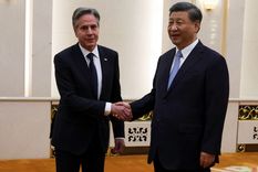Blinken y Xi Jinping Blinken estuvo reunido con Xi Jinping. Foto: Efe.