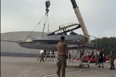 El armado de los f-16 continúa progresando Foto: Defensa