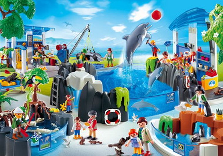 El mundo Playmobil estimula la imaginación. Foto: www.playmobil.com