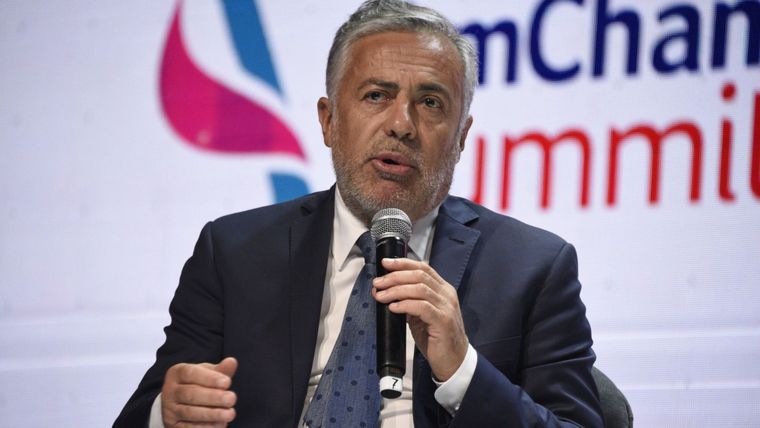 Cornejo apoyó el proyecto del Gobierno para coparticipar Ganancias Foto: Juan Mateo Aberastain / MDZ