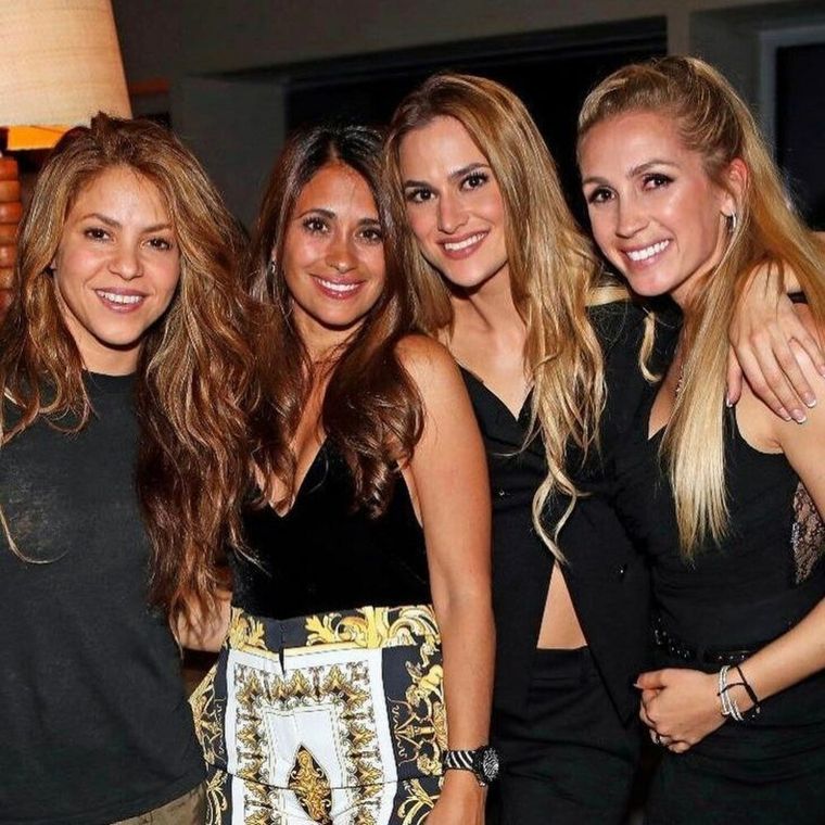 Shakira y Antonela Roccuzzo Foto: Archivo