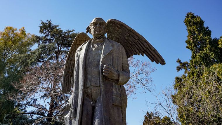 Día del maestro, plaza Sarmiento, estatua Sarmiento (5 de 8)