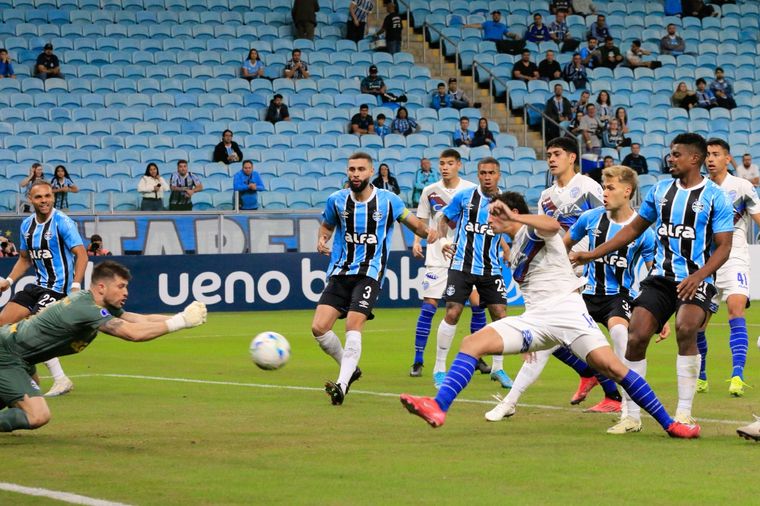 Godoy Cruz igualó con Gremio en Puerto Alegre. Foto: Prensa Godoy Cruz