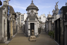 Cementerio de Recoleta, Ciudad de Buenos Aires. Foto: Télam Cementerio de Recoleta, Ciudad de Buenos Aires. Foto: Télam