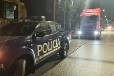 El camionero fue detectado por efectivos policiales El camionero fue detectado por efectivos policiales