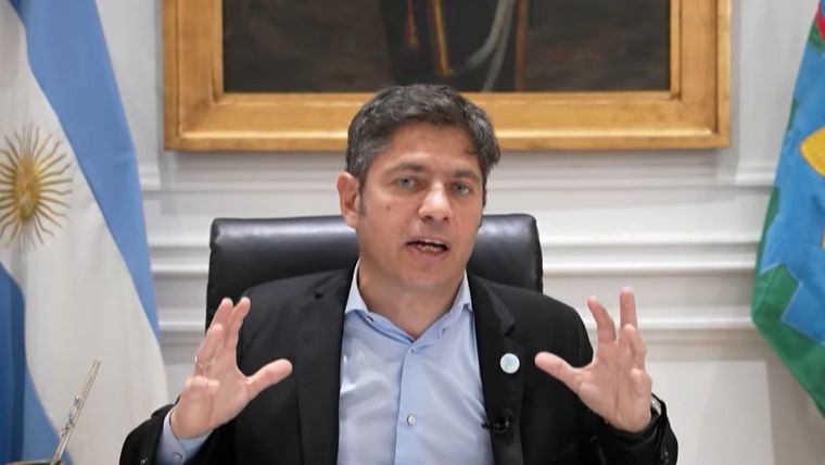 Axel Kicillof volvió a cuestionar a Milei