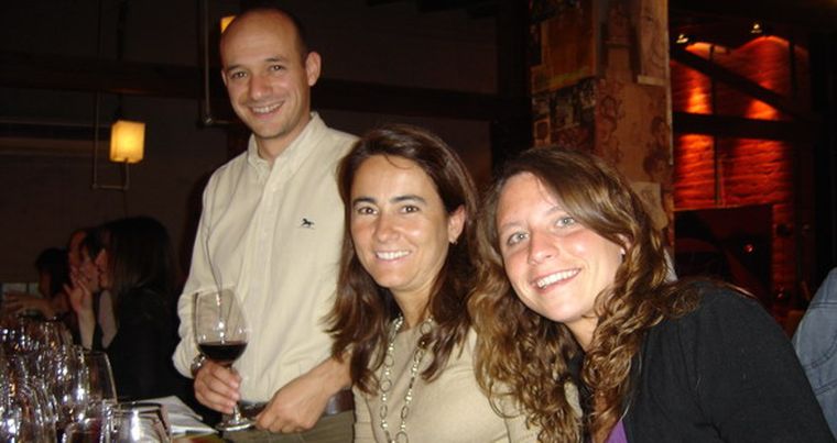 Marcos Toriano, responsable de las Relaciones Institucionales de La Celia; Paula Correas y Guadalupe Zarategui. Foto: MDZ