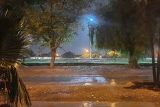 La lluvia se largó cerca de la medianoche
