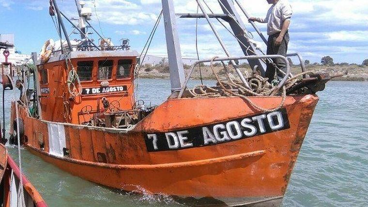 La embarcación fue grabada cuando salía hacia su último viaje