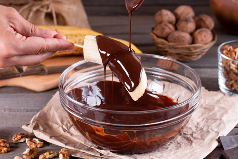 Bananas con chocolate: receta simple e irresistible Bananas con chocolate: receta simple e irresistible