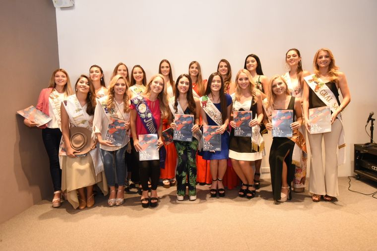 Las Reinas Vendimiales 2020, en el hotel donde conviven.